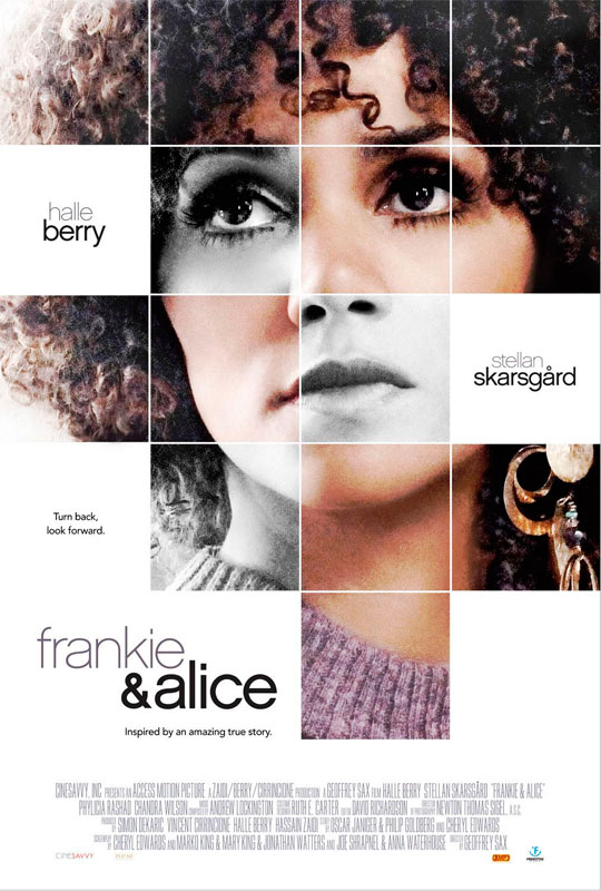 Frankie & Alice is a drama centered on a young woman with multiple personality disorder who struggles to remain her true self and not give in to her racist alter-personality.